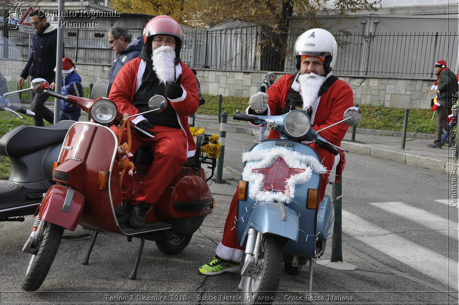 Torino 2 Dicembre 2018 - Babbo Natale in Forma - Croce Rossa Italiana- Comitato Regionale del Piemonte