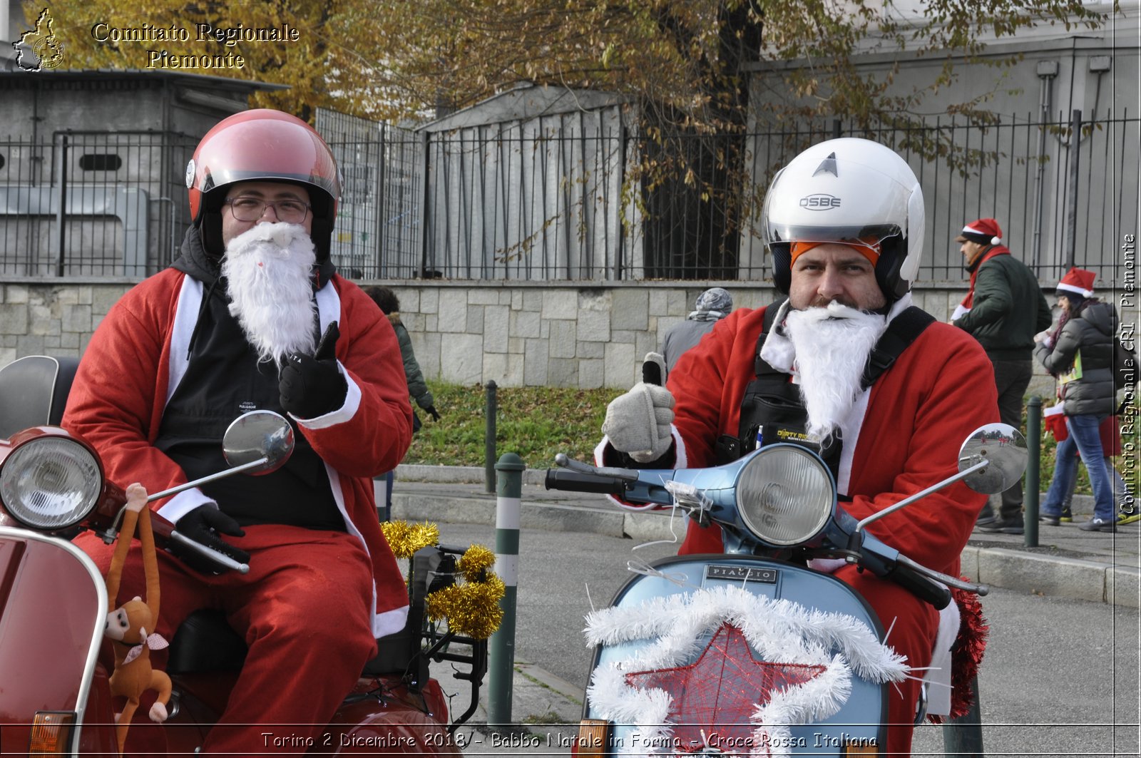 Torino 2 Dicembre 2018 - Babbo Natale in Forma - Croce Rossa Italiana- Comitato Regionale del Piemonte