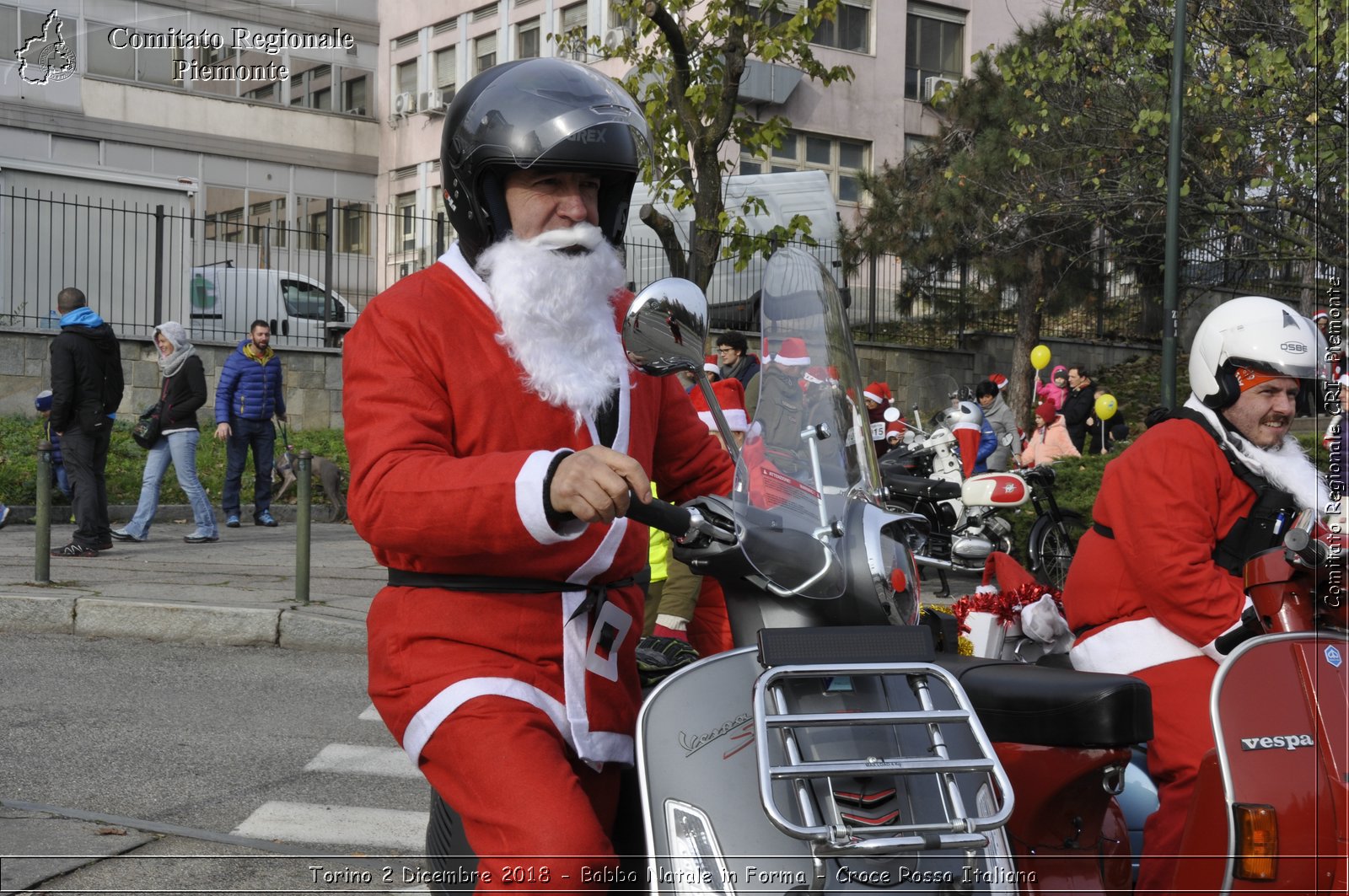 Torino 2 Dicembre 2018 - Babbo Natale in Forma - Croce Rossa Italiana- Comitato Regionale del Piemonte