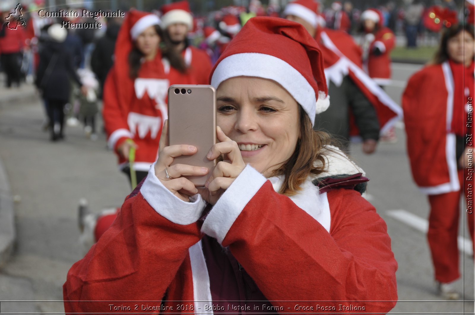 Torino 2 Dicembre 2018 - Babbo Natale in Forma - Croce Rossa Italiana- Comitato Regionale del Piemonte