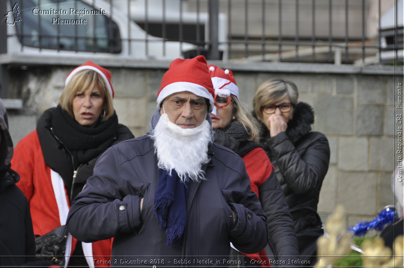 Torino 2 Dicembre 2018 - Babbo Natale in Forma - Croce Rossa Italiana- Comitato Regionale del Piemonte