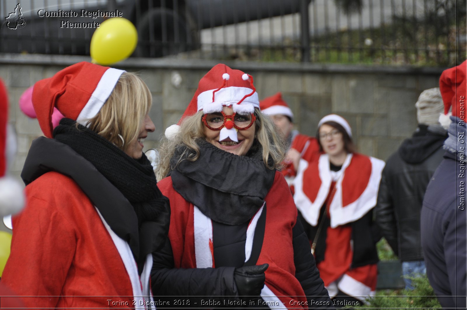 Torino 2 Dicembre 2018 - Babbo Natale in Forma - Croce Rossa Italiana- Comitato Regionale del Piemonte