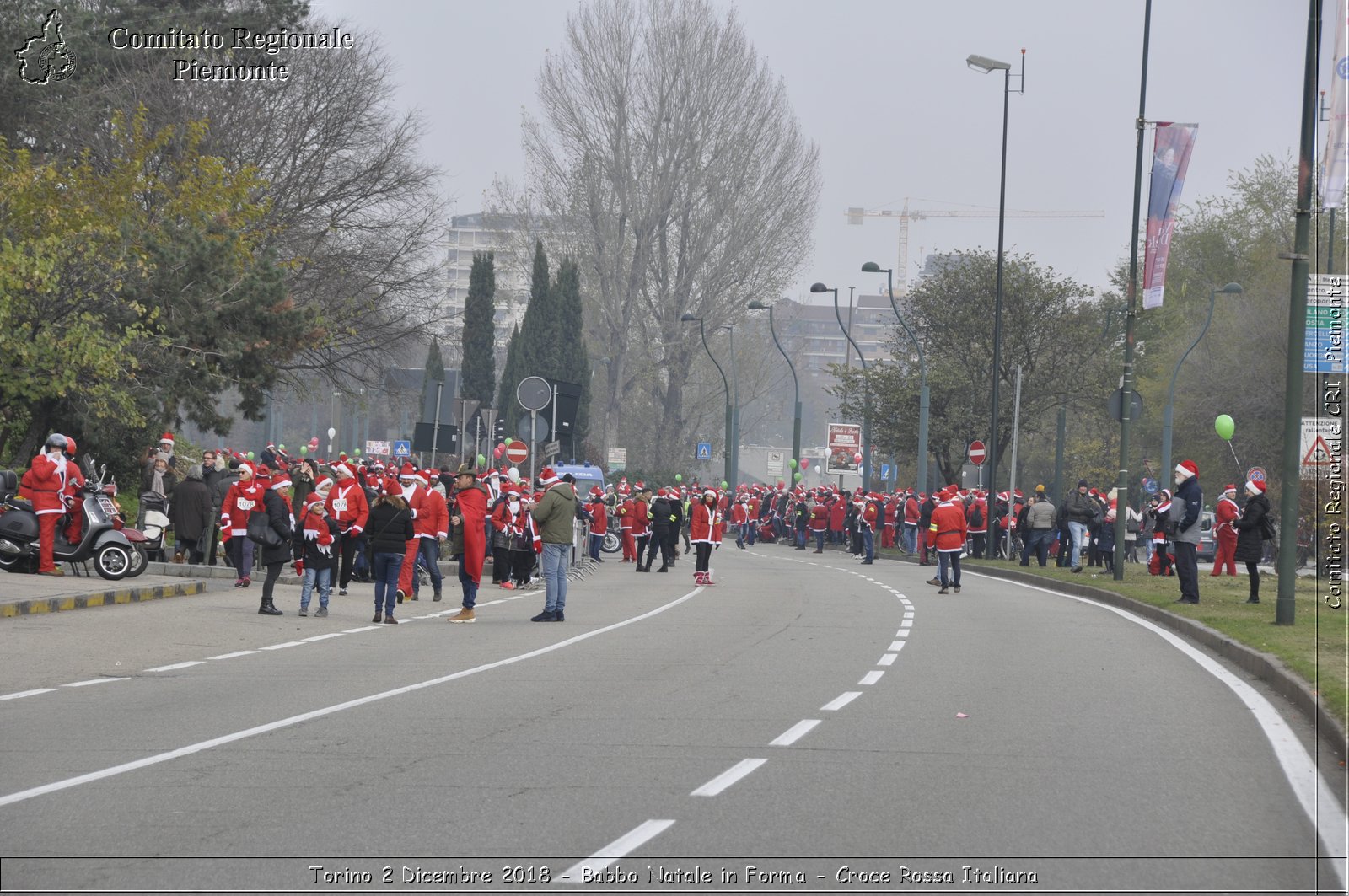 Torino 2 Dicembre 2018 - Babbo Natale in Forma - Croce Rossa Italiana- Comitato Regionale del Piemonte