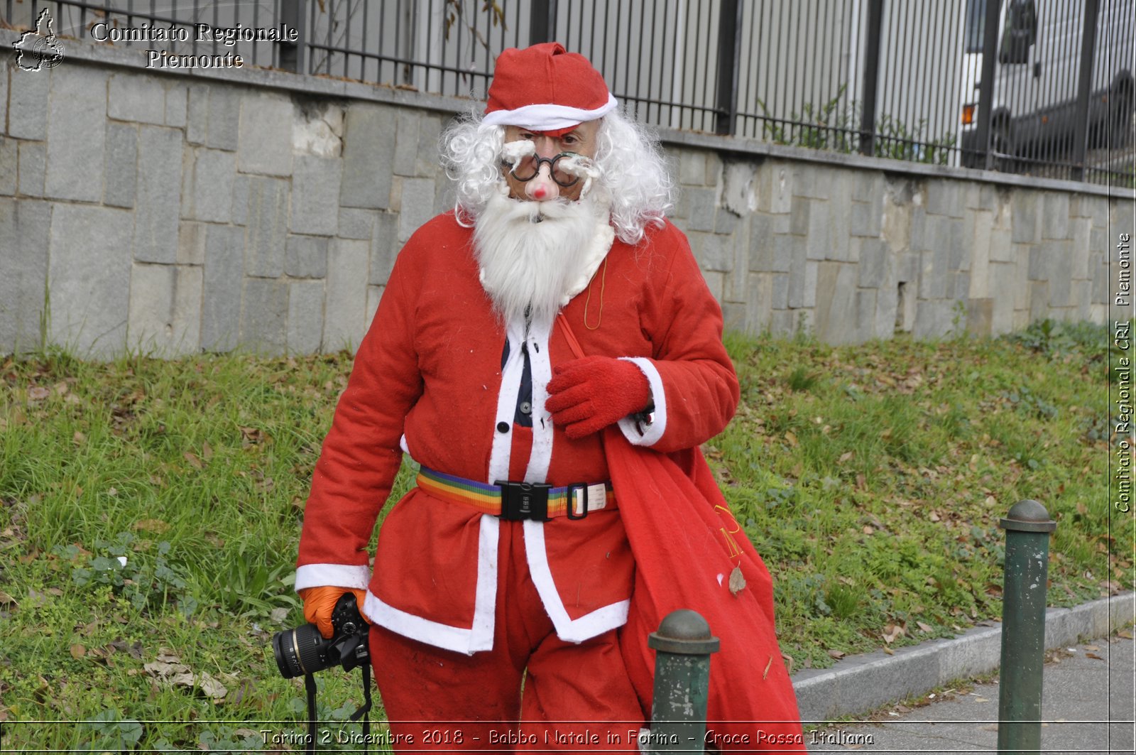 Torino 2 Dicembre 2018 - Babbo Natale in Forma - Croce Rossa Italiana- Comitato Regionale del Piemonte