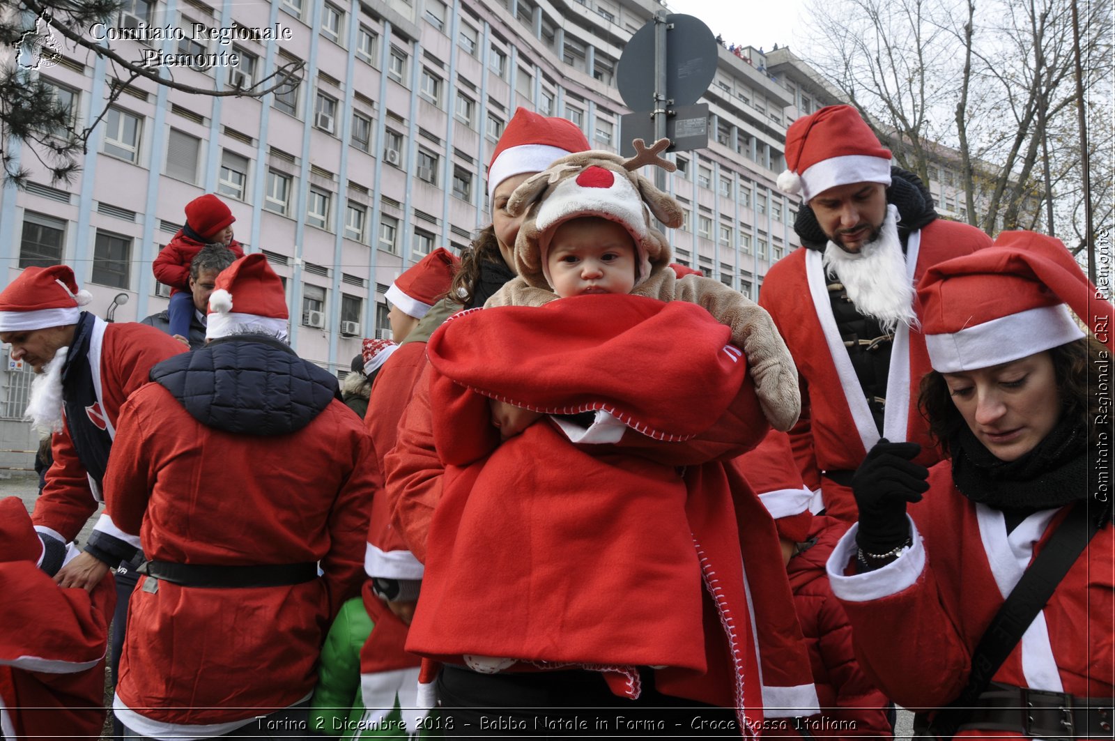 Torino 2 Dicembre 2018 - Babbo Natale in Forma - Croce Rossa Italiana- Comitato Regionale del Piemonte