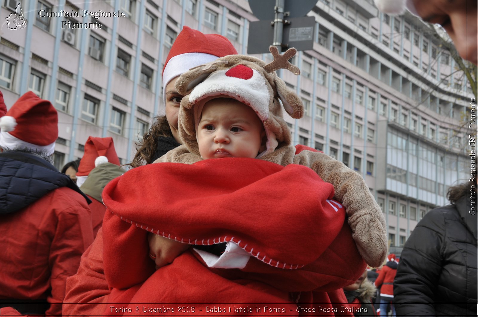 Torino 2 Dicembre 2018 - Babbo Natale in Forma - Croce Rossa Italiana- Comitato Regionale del Piemonte