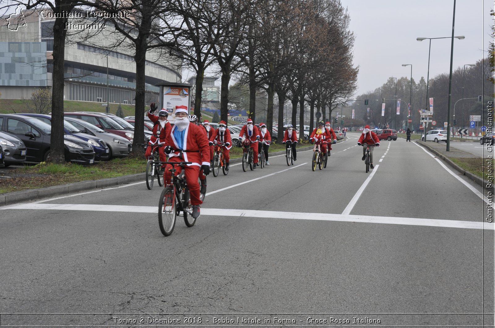 Torino 2 Dicembre 2018 - Babbo Natale in Forma - Croce Rossa Italiana- Comitato Regionale del Piemonte