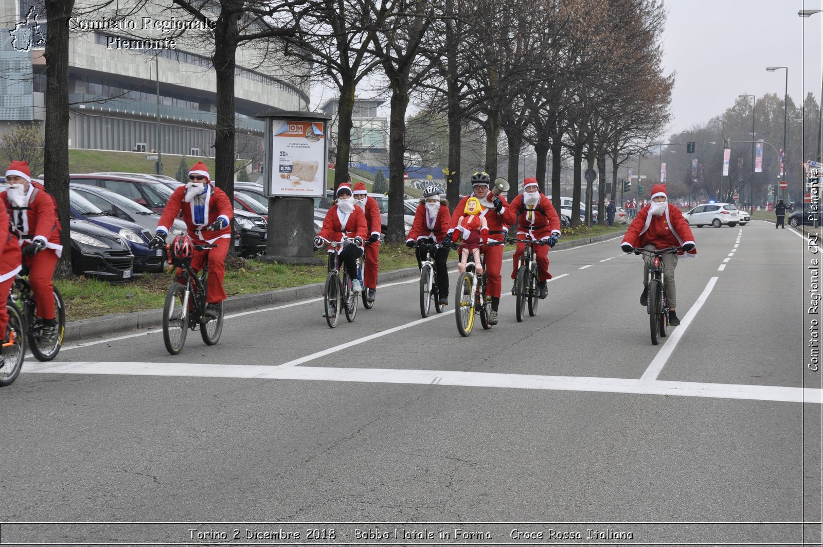 Torino 2 Dicembre 2018 - Babbo Natale in Forma - Croce Rossa Italiana- Comitato Regionale del Piemonte