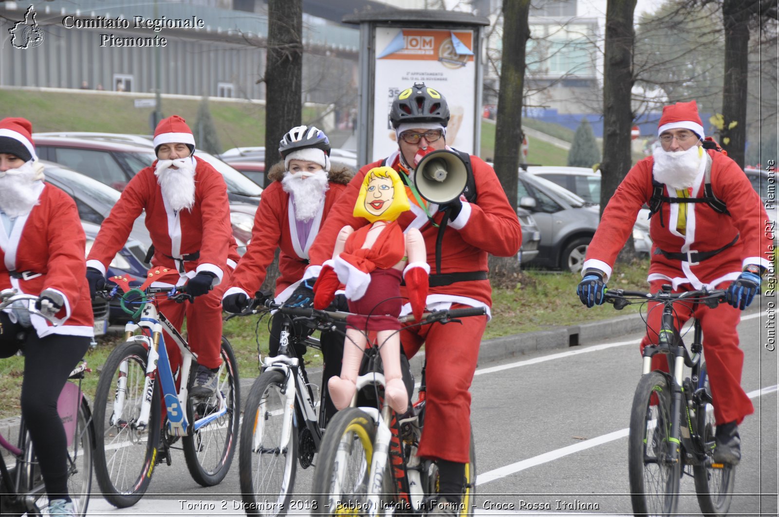 Torino 2 Dicembre 2018 - Babbo Natale in Forma - Croce Rossa Italiana- Comitato Regionale del Piemonte