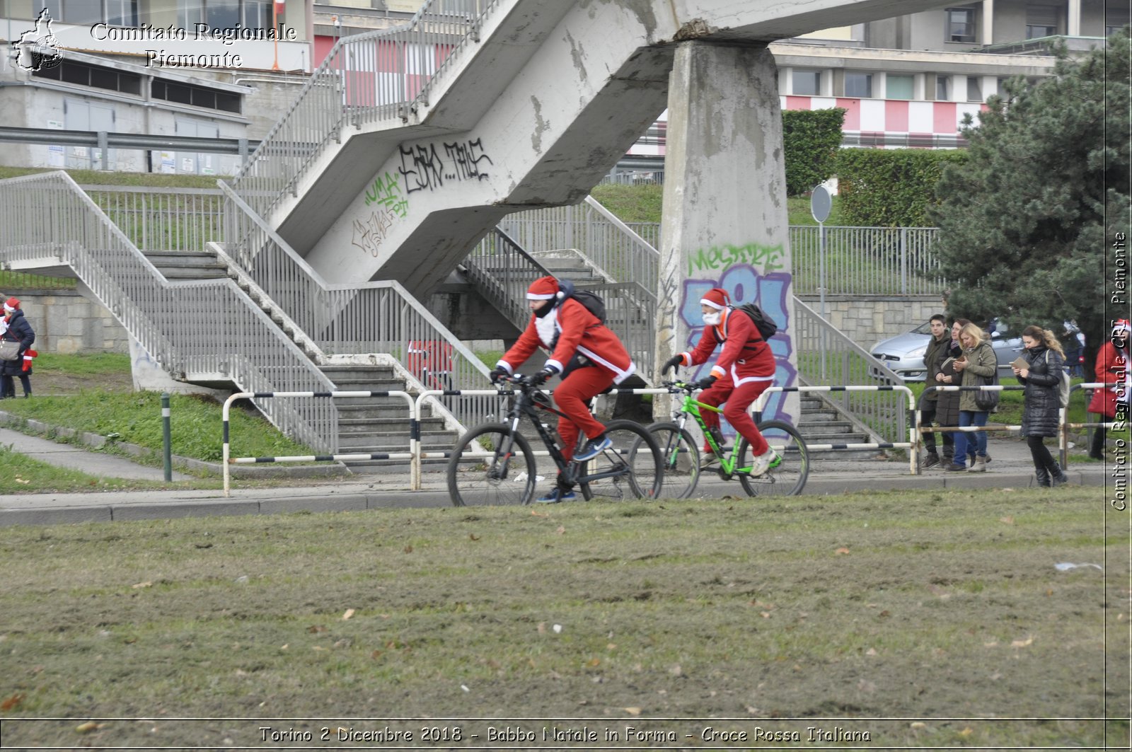 Torino 2 Dicembre 2018 - Babbo Natale in Forma - Croce Rossa Italiana- Comitato Regionale del Piemonte