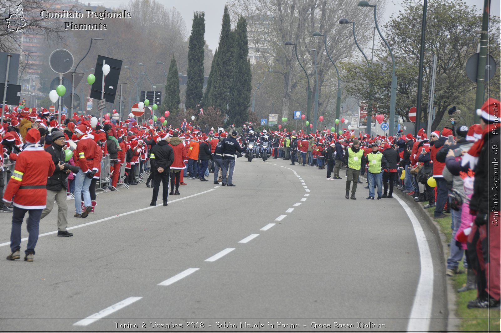 Torino 2 Dicembre 2018 - Babbo Natale in Forma - Croce Rossa Italiana- Comitato Regionale del Piemonte