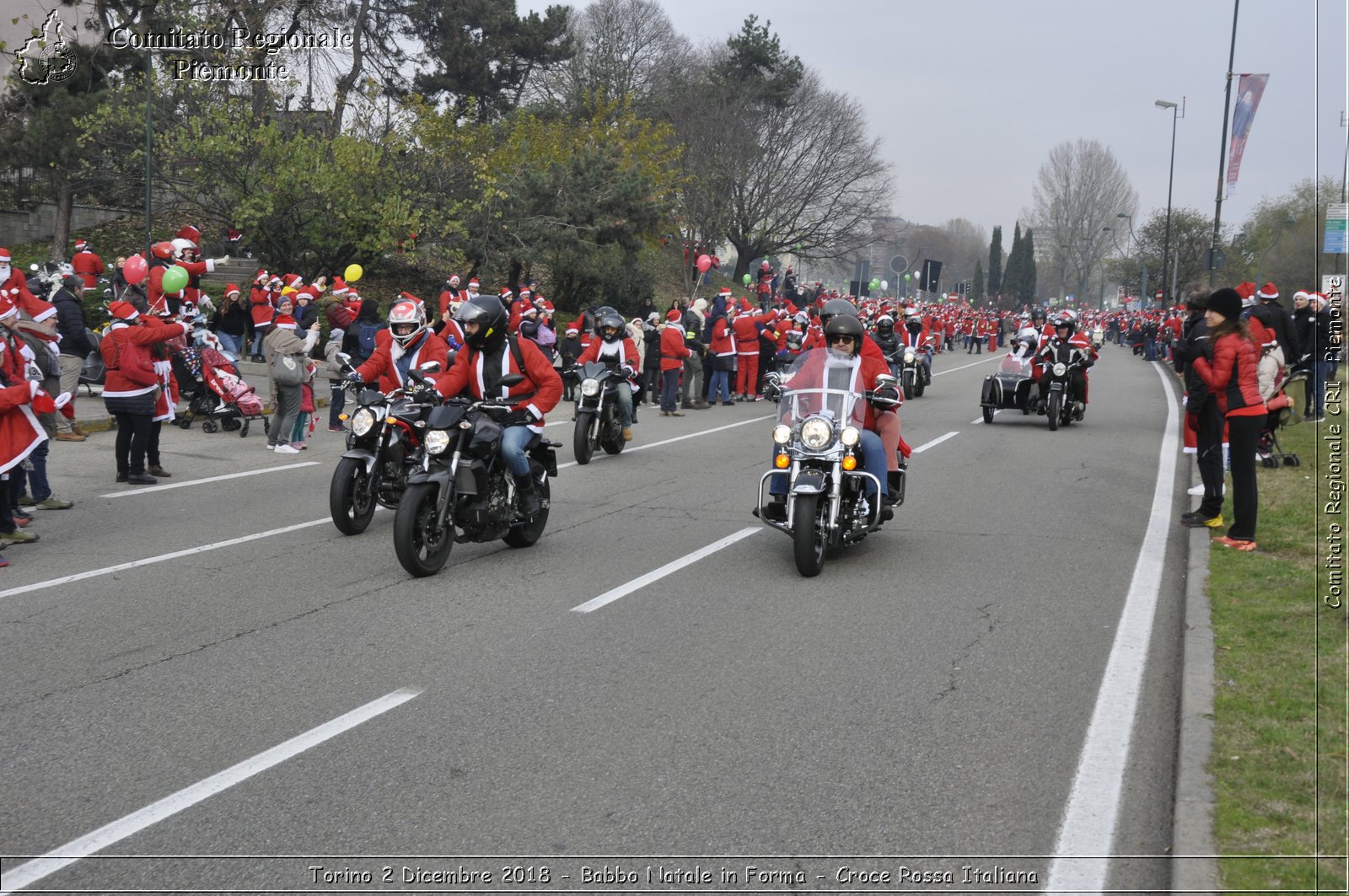 Torino 2 Dicembre 2018 - Babbo Natale in Forma - Croce Rossa Italiana- Comitato Regionale del Piemonte