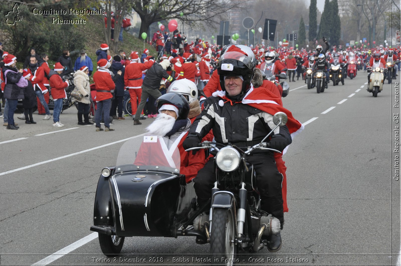 Torino 2 Dicembre 2018 - Babbo Natale in Forma - Croce Rossa Italiana- Comitato Regionale del Piemonte