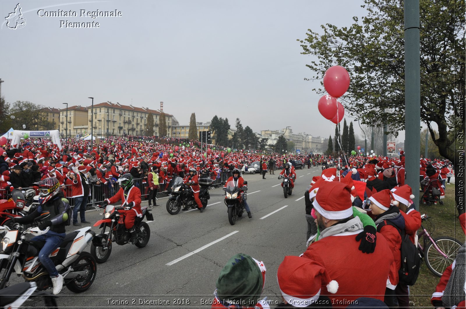 Torino 2 Dicembre 2018 - Babbo Natale in Forma - Croce Rossa Italiana- Comitato Regionale del Piemonte