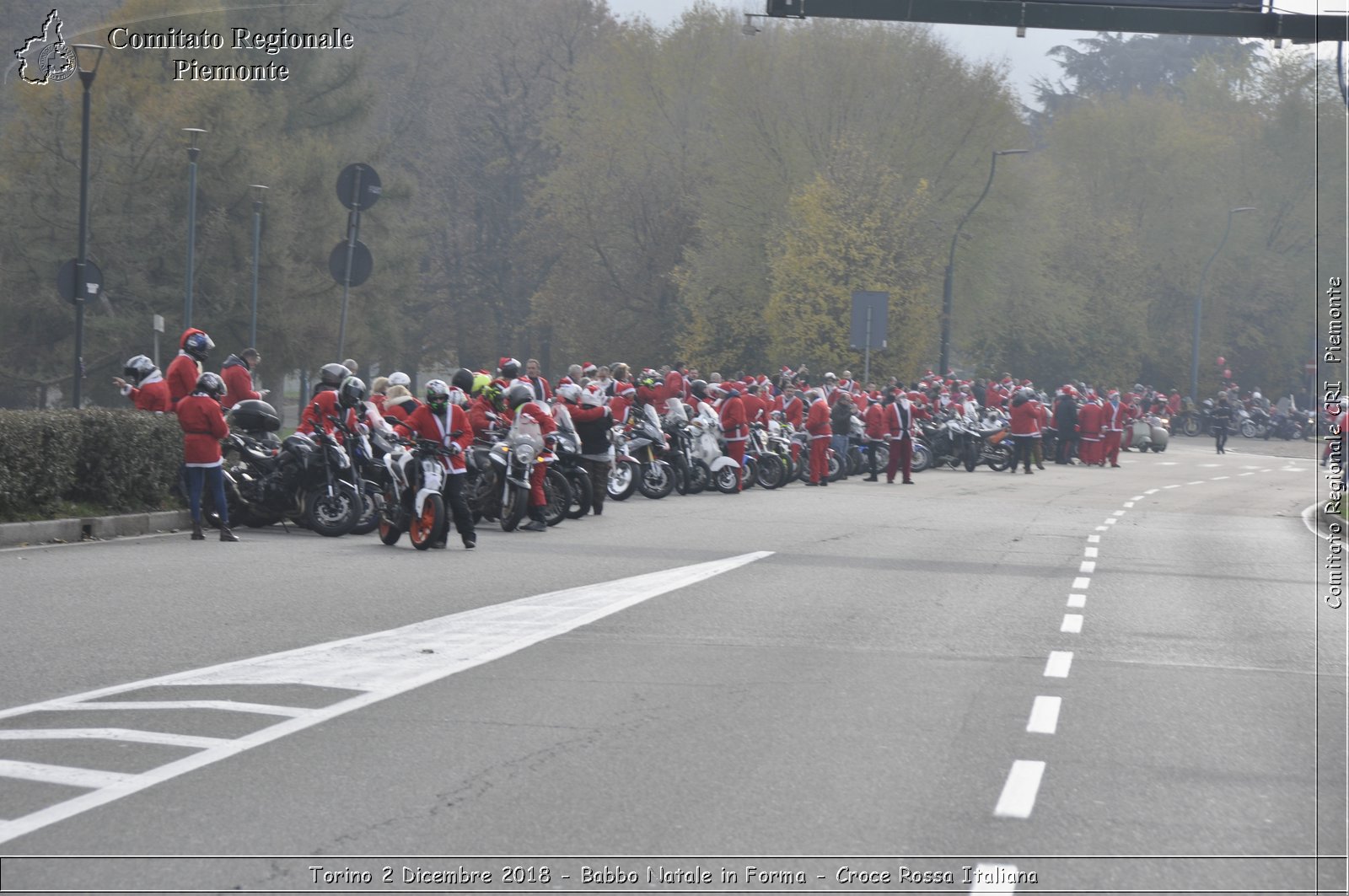 Torino 2 Dicembre 2018 - Babbo Natale in Forma - Croce Rossa Italiana- Comitato Regionale del Piemonte