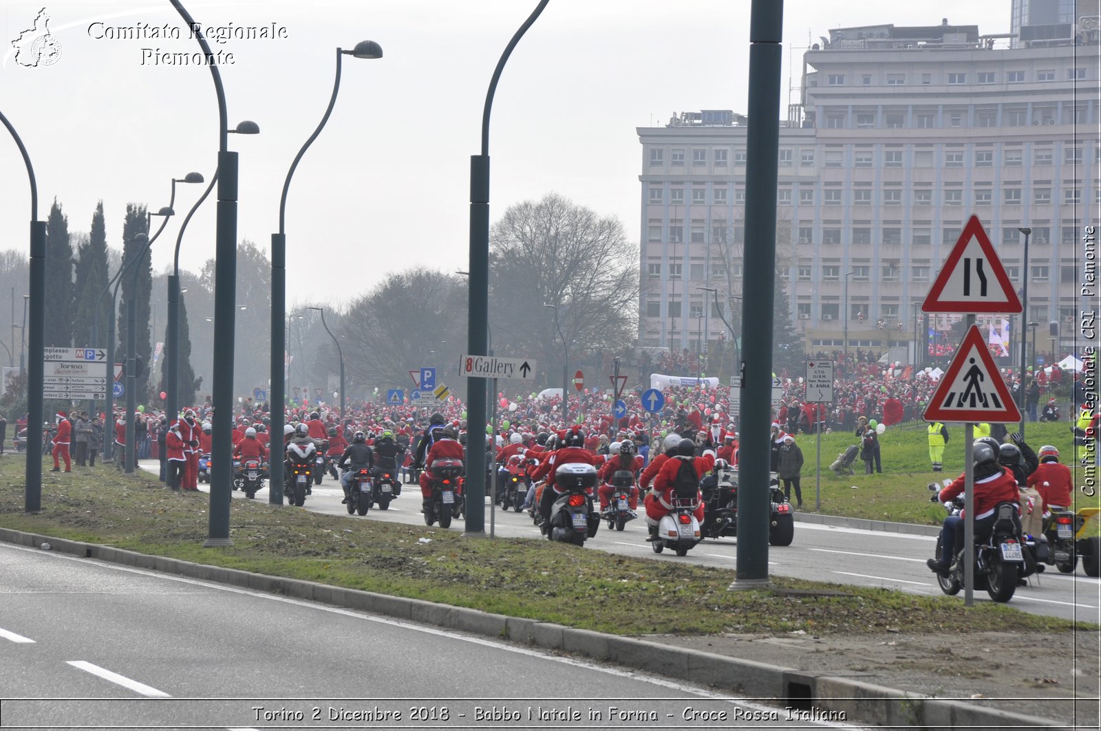 Torino 2 Dicembre 2018 - Babbo Natale in Forma - Croce Rossa Italiana- Comitato Regionale del Piemonte