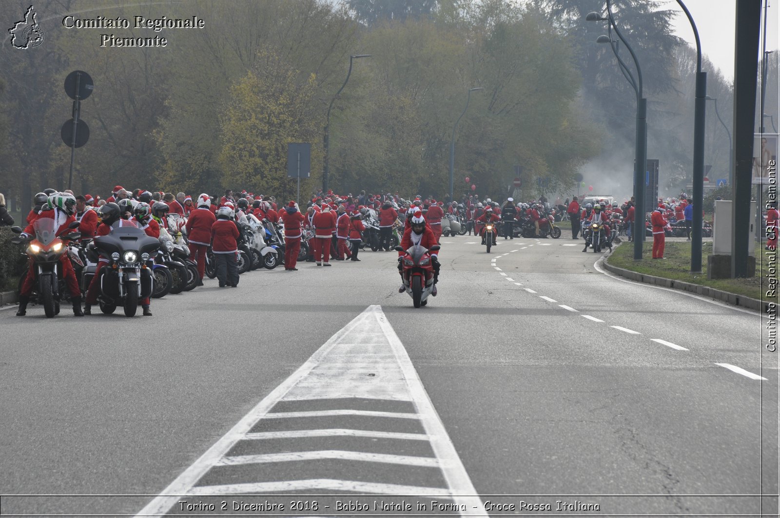 Torino 2 Dicembre 2018 - Babbo Natale in Forma - Croce Rossa Italiana- Comitato Regionale del Piemonte