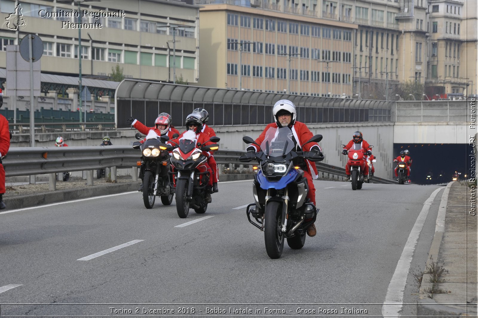 Torino 2 Dicembre 2018 - Babbo Natale in Forma - Croce Rossa Italiana- Comitato Regionale del Piemonte