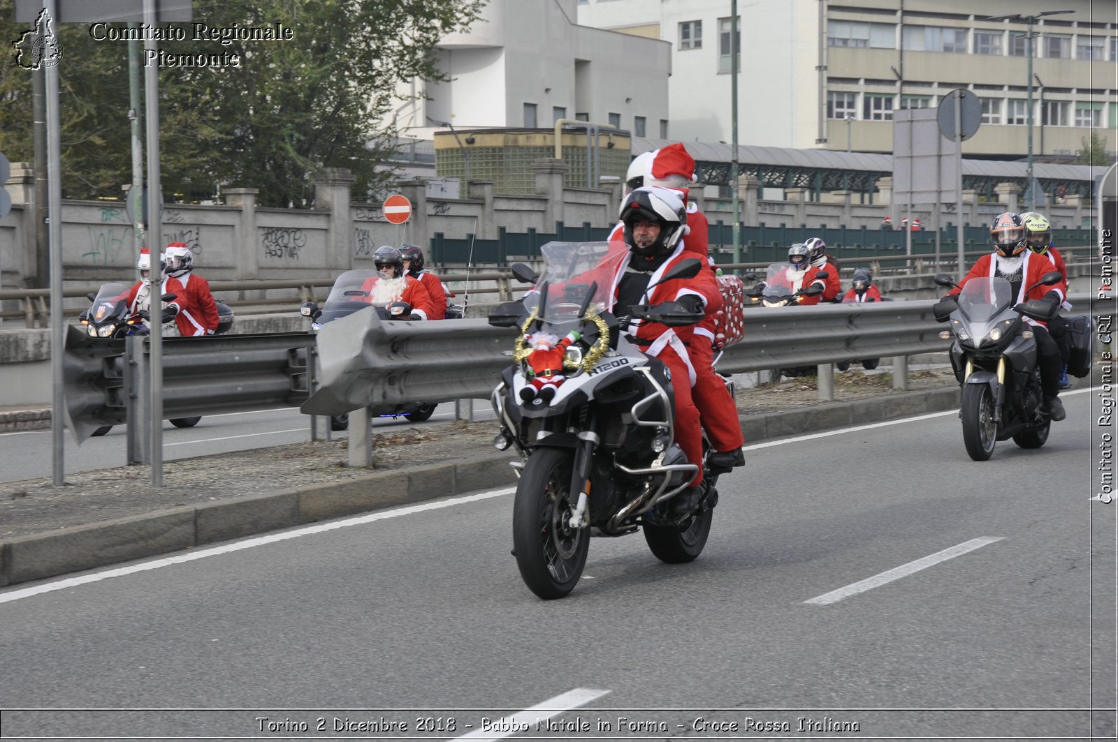 Torino 2 Dicembre 2018 - Babbo Natale in Forma - Croce Rossa Italiana- Comitato Regionale del Piemonte