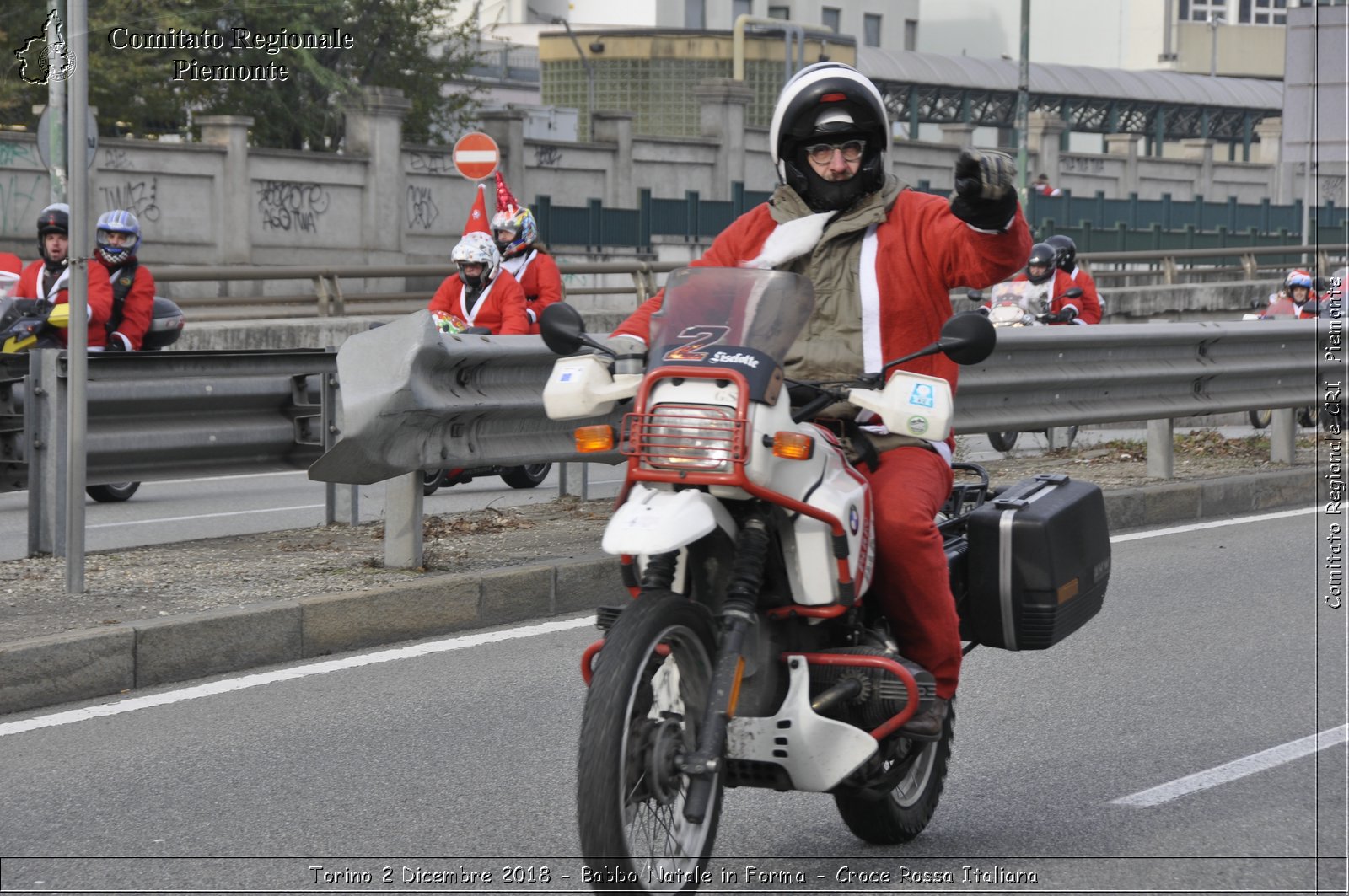 Torino 2 Dicembre 2018 - Babbo Natale in Forma - Croce Rossa Italiana- Comitato Regionale del Piemonte