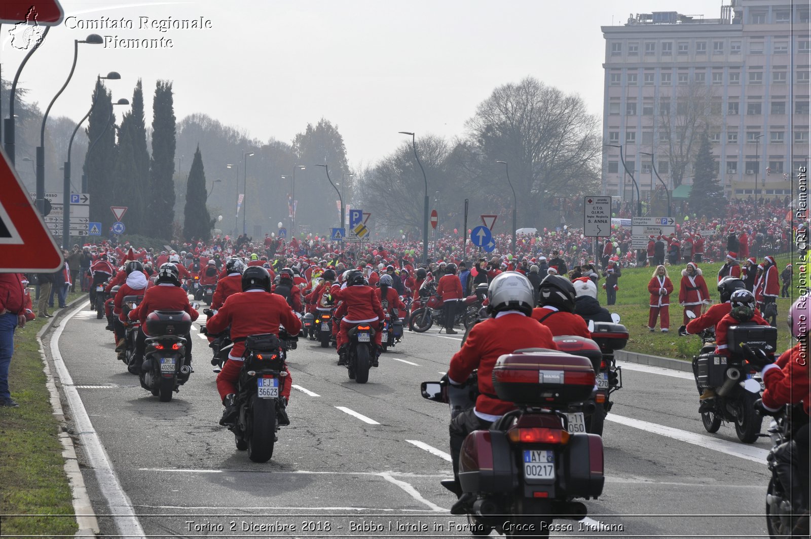 Torino 2 Dicembre 2018 - Babbo Natale in Forma - Croce Rossa Italiana- Comitato Regionale del Piemonte