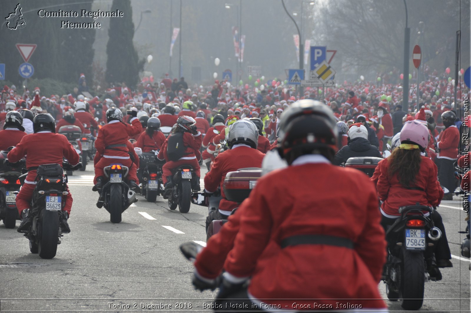 Torino 2 Dicembre 2018 - Babbo Natale in Forma - Croce Rossa Italiana- Comitato Regionale del Piemonte