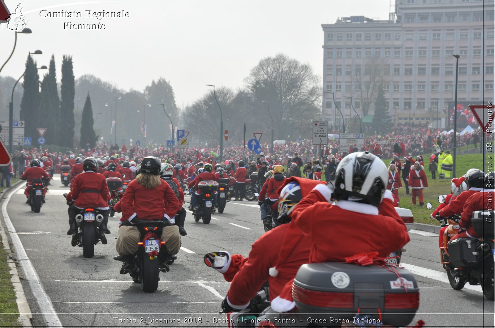 Torino 2 Dicembre 2018 - Babbo Natale in Forma - Croce Rossa Italiana- Comitato Regionale del Piemonte