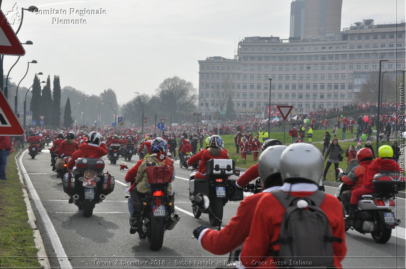 Torino 2 Dicembre 2018 - Babbo Natale in Forma - Croce Rossa Italiana- Comitato Regionale del Piemonte