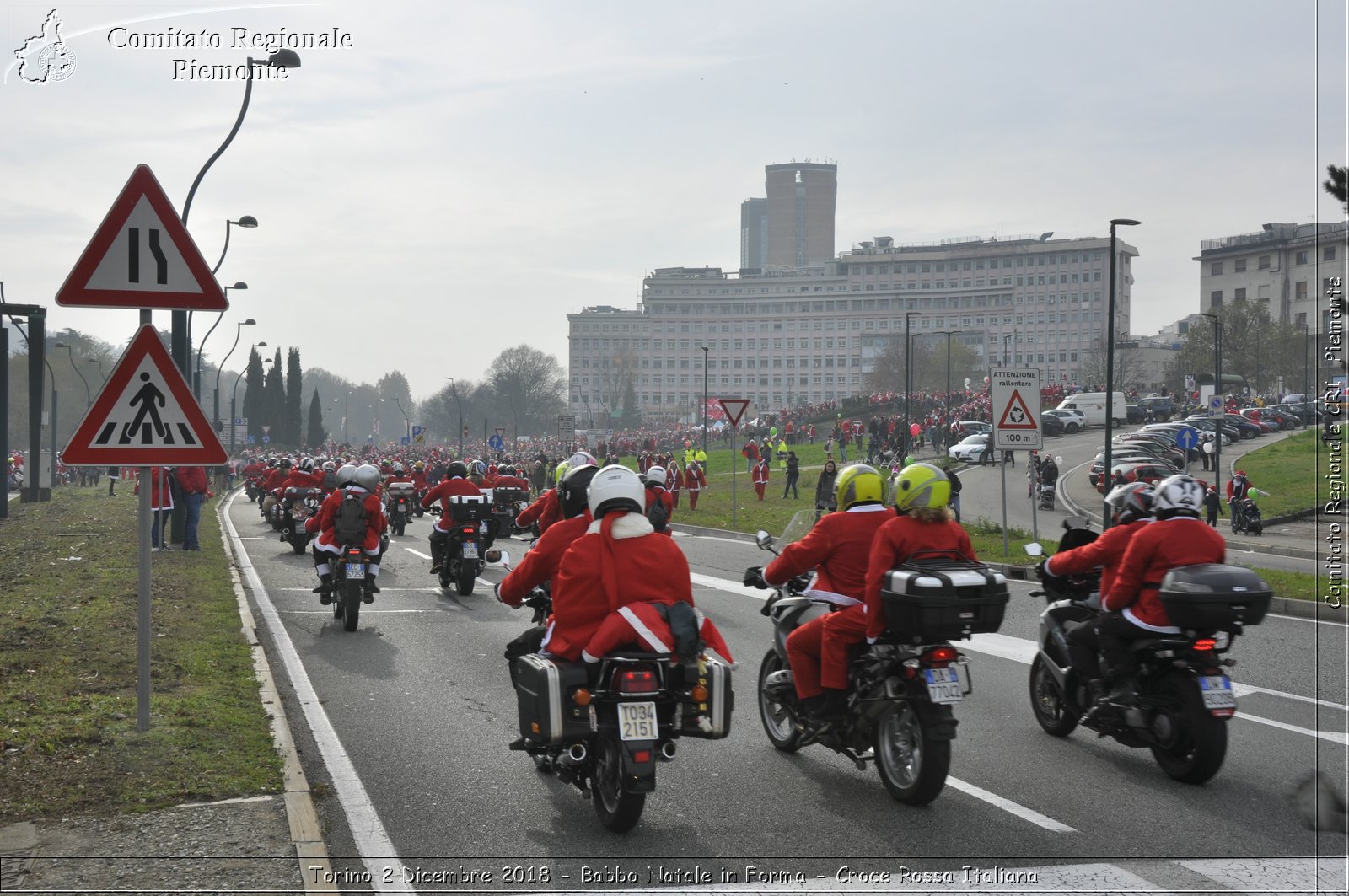 Torino 2 Dicembre 2018 - Babbo Natale in Forma - Croce Rossa Italiana- Comitato Regionale del Piemonte