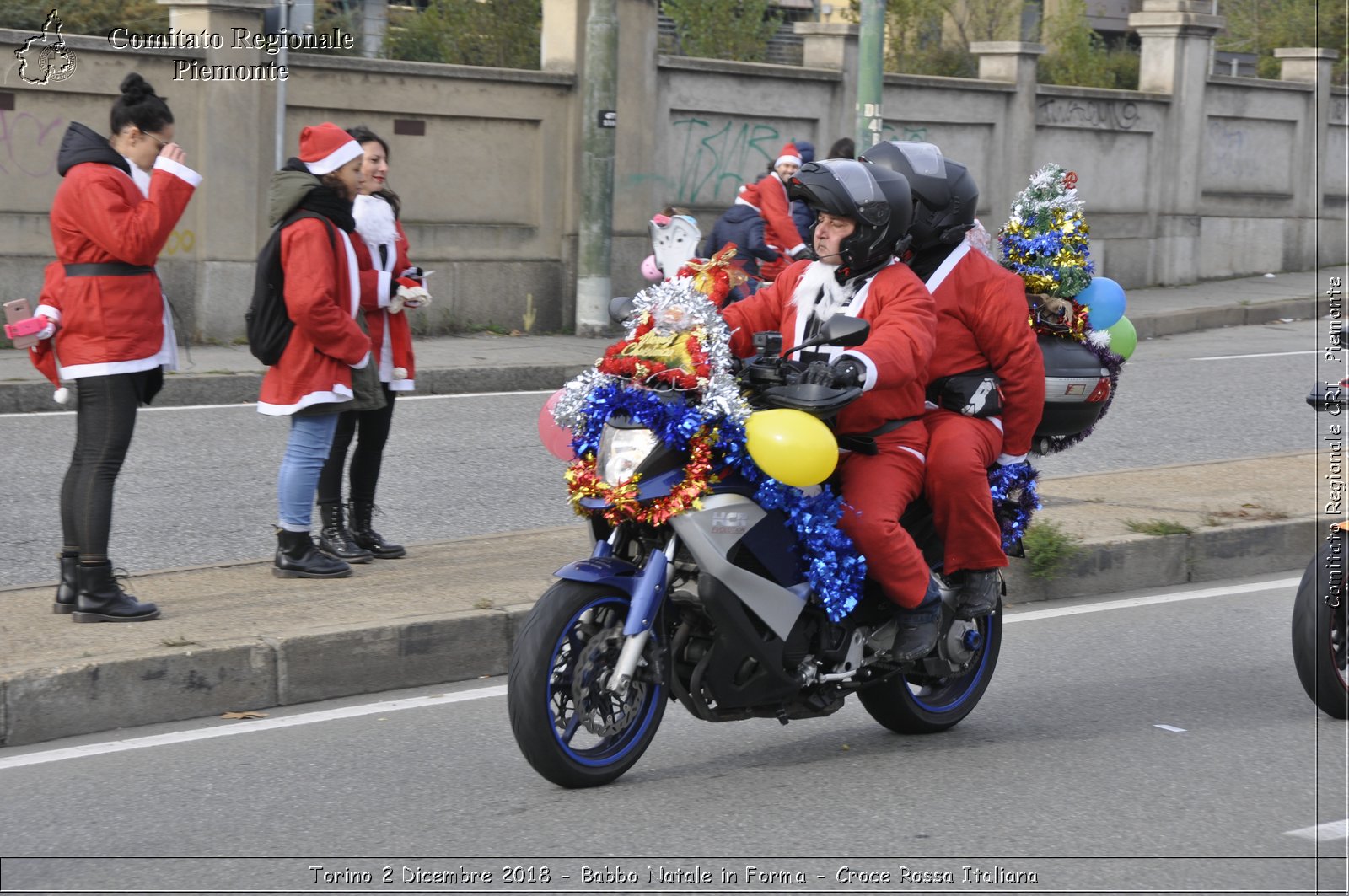 Torino 2 Dicembre 2018 - Babbo Natale in Forma - Croce Rossa Italiana- Comitato Regionale del Piemonte