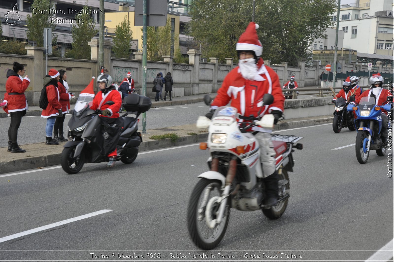 Torino 2 Dicembre 2018 - Babbo Natale in Forma - Croce Rossa Italiana- Comitato Regionale del Piemonte