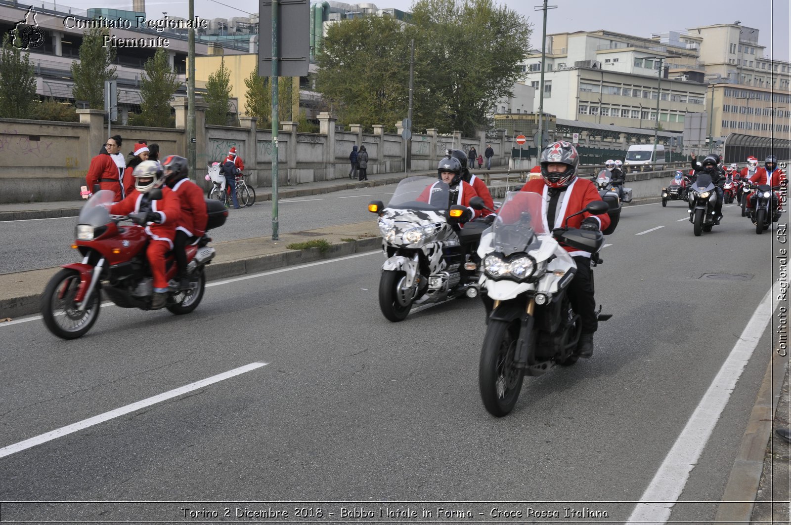 Torino 2 Dicembre 2018 - Babbo Natale in Forma - Croce Rossa Italiana- Comitato Regionale del Piemonte