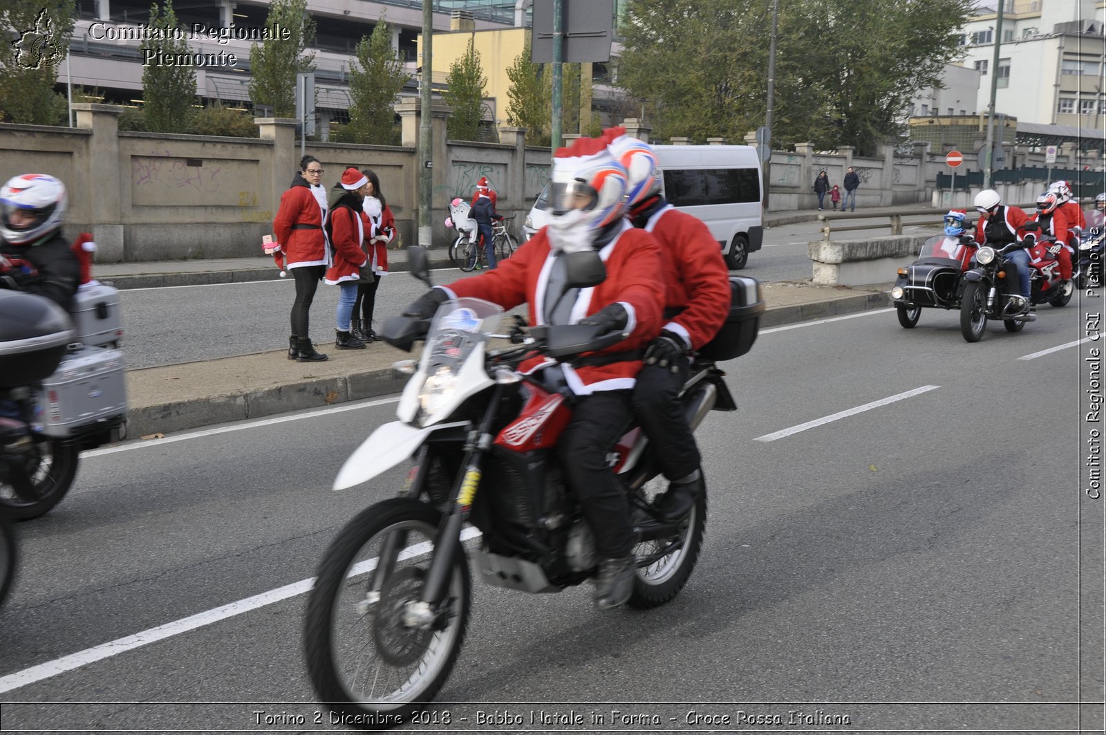 Torino 2 Dicembre 2018 - Babbo Natale in Forma - Croce Rossa Italiana- Comitato Regionale del Piemonte