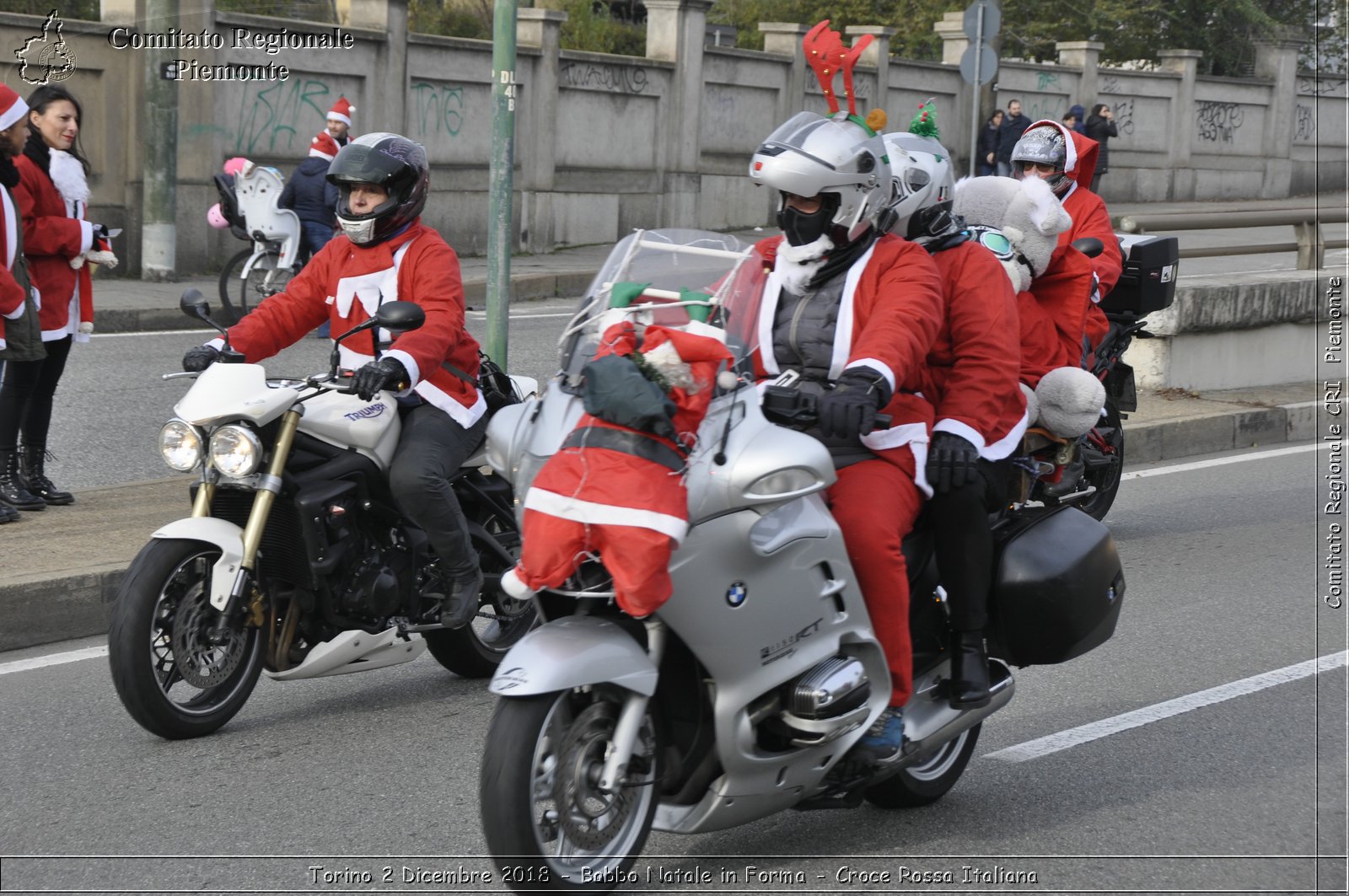 Torino 2 Dicembre 2018 - Babbo Natale in Forma - Croce Rossa Italiana- Comitato Regionale del Piemonte