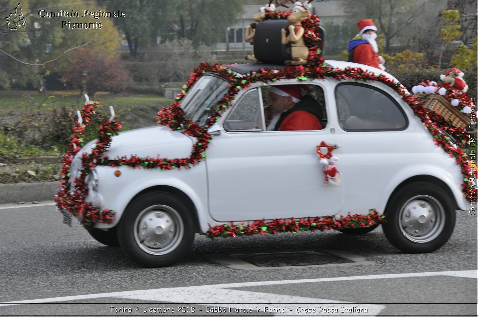 Torino 2 Dicembre 2018 - Babbo Natale in Forma - Croce Rossa Italiana- Comitato Regionale del Piemonte