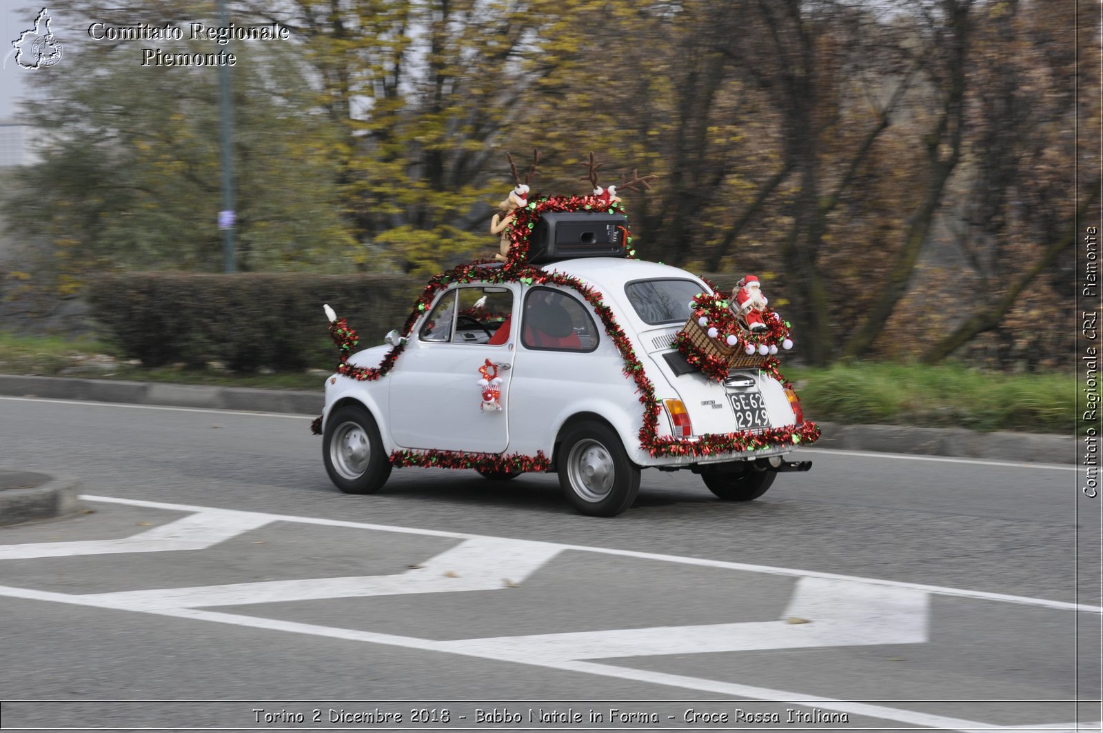 Torino 2 Dicembre 2018 - Babbo Natale in Forma - Croce Rossa Italiana- Comitato Regionale del Piemonte