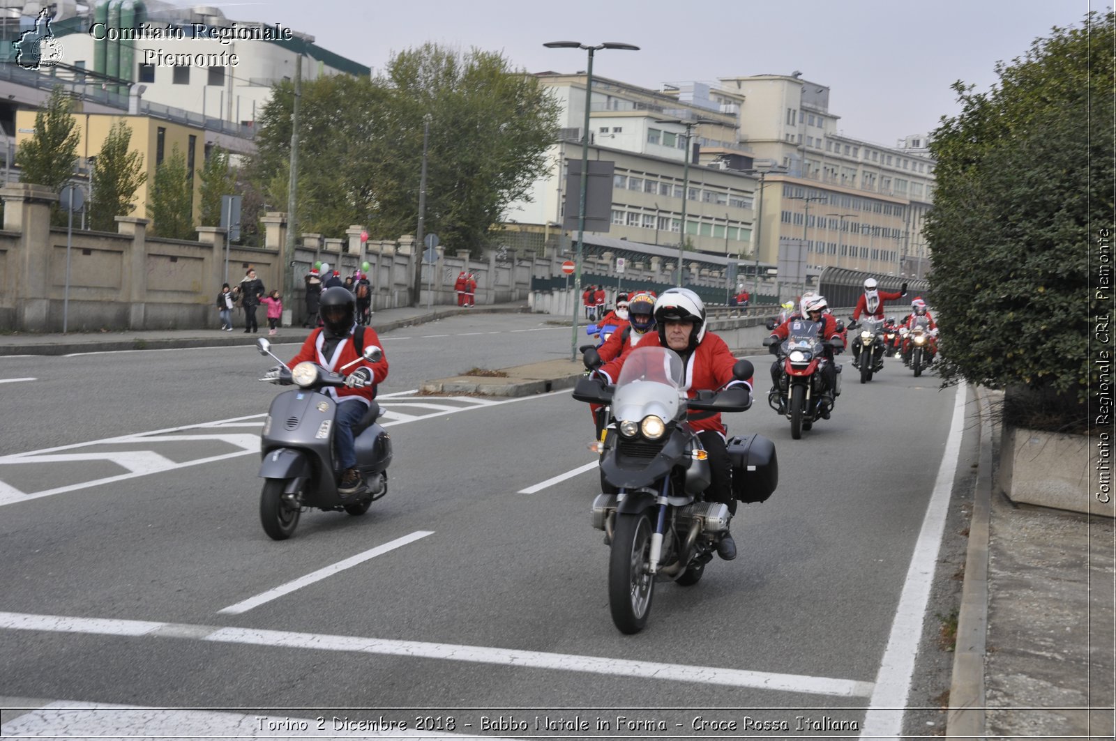 Torino 2 Dicembre 2018 - Babbo Natale in Forma - Croce Rossa Italiana- Comitato Regionale del Piemonte