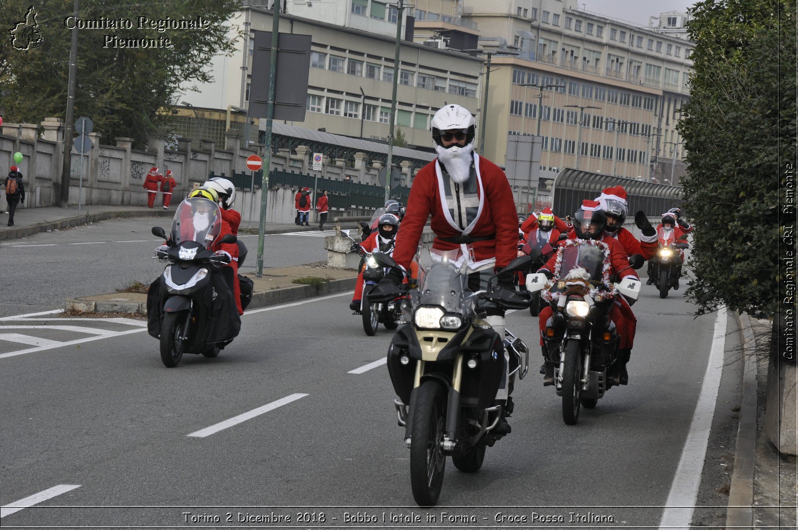 Torino 2 Dicembre 2018 - Babbo Natale in Forma - Croce Rossa Italiana- Comitato Regionale del Piemonte