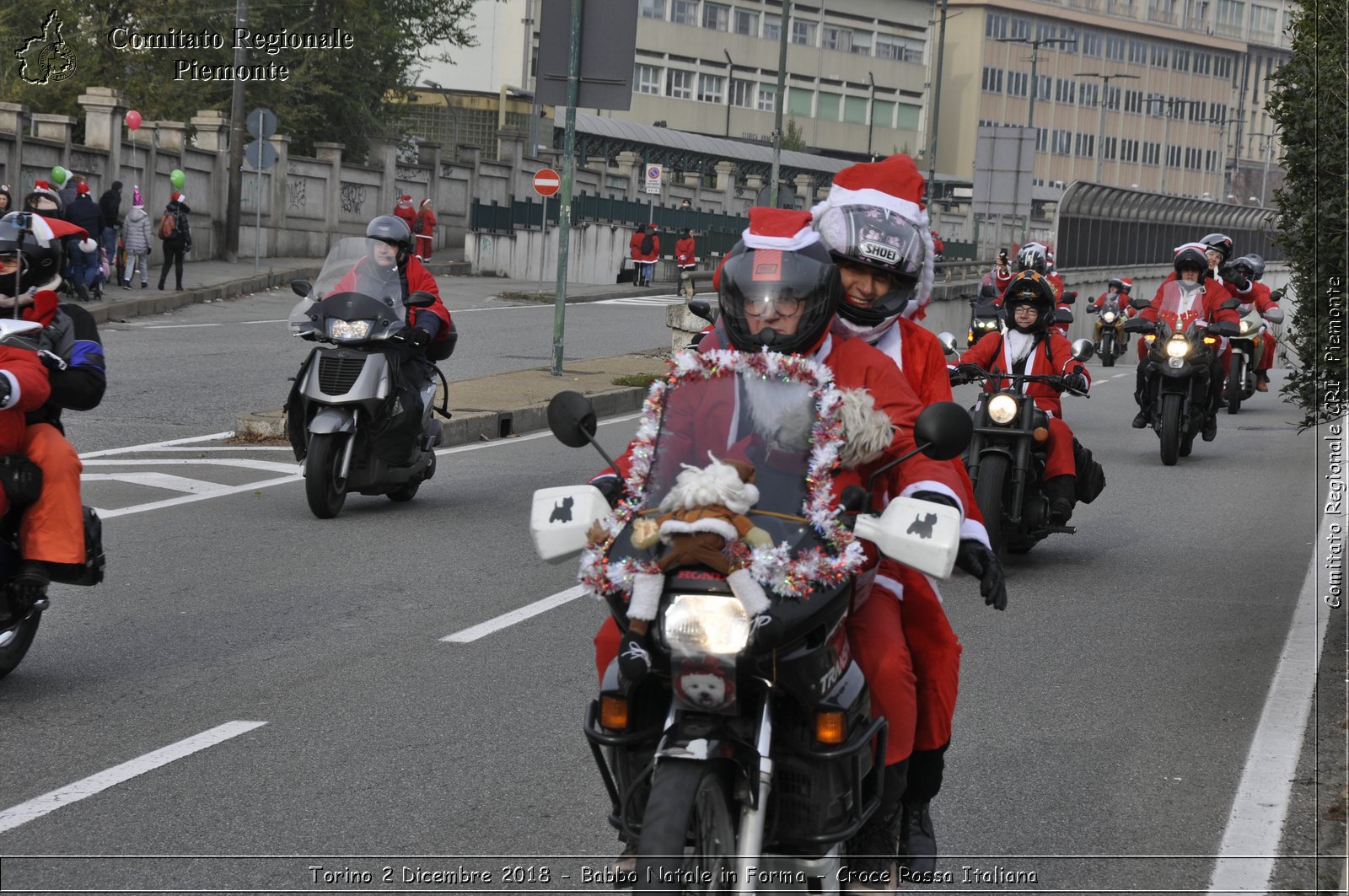 Torino 2 Dicembre 2018 - Babbo Natale in Forma - Croce Rossa Italiana- Comitato Regionale del Piemonte