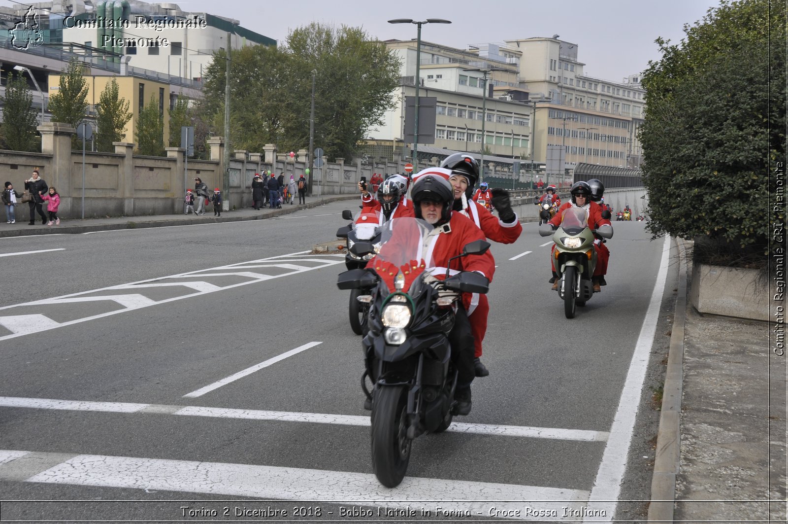 Torino 2 Dicembre 2018 - Babbo Natale in Forma - Croce Rossa Italiana- Comitato Regionale del Piemonte