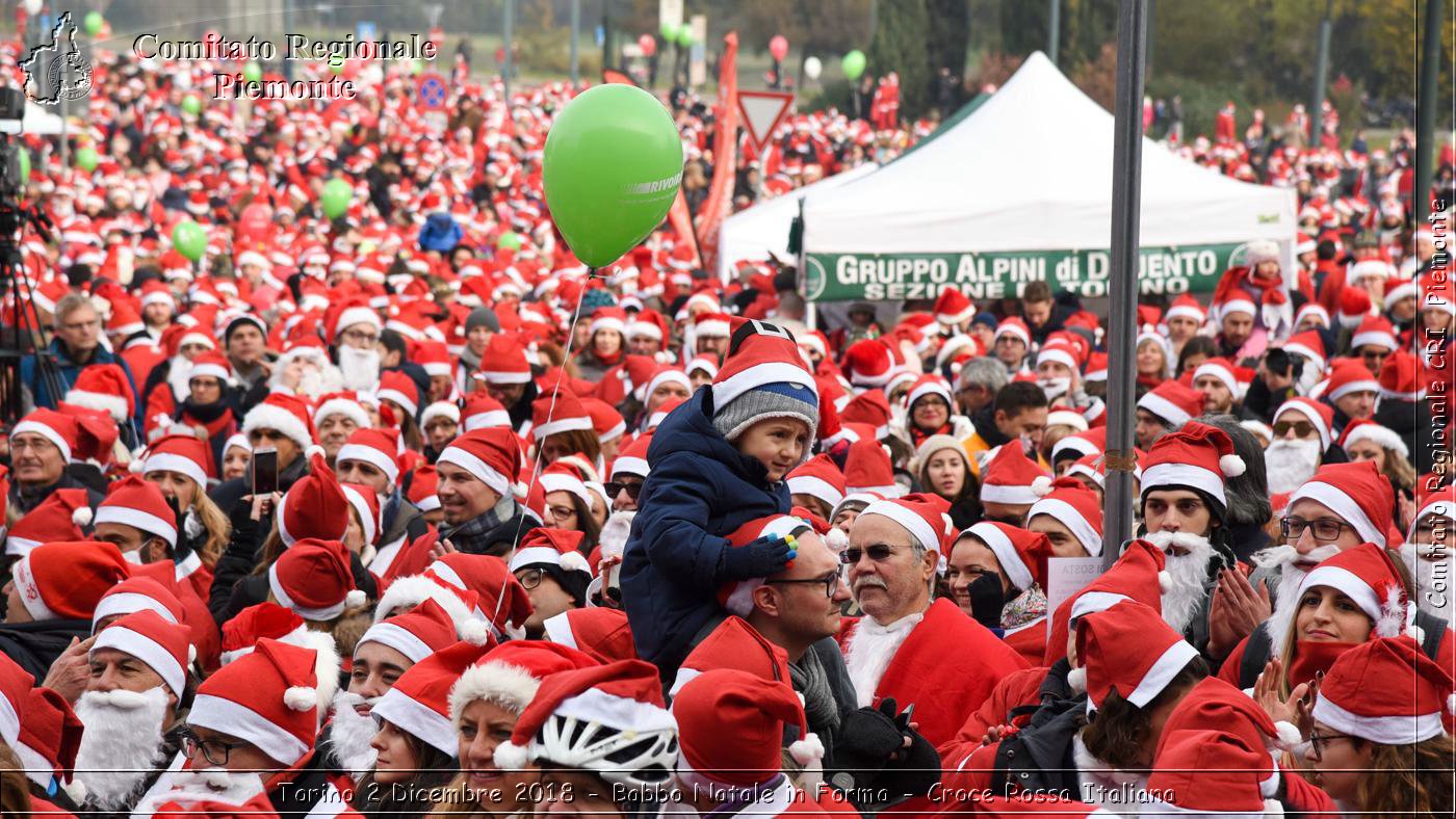 Torino 2 Dicembre 2018 - Babbo Natale in Forma - Croce Rossa Italiana- Comitato Regionale del Piemonte