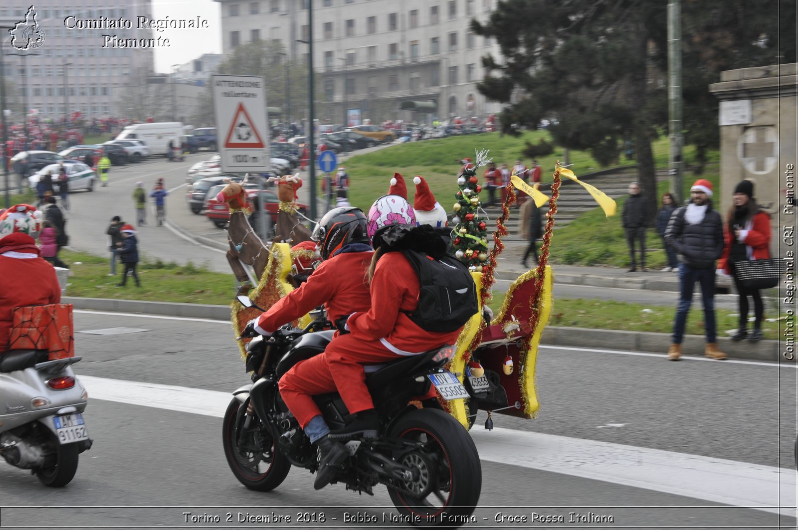 Torino 2 Dicembre 2018 - Babbo Natale in Forma - Croce Rossa Italiana- Comitato Regionale del Piemonte