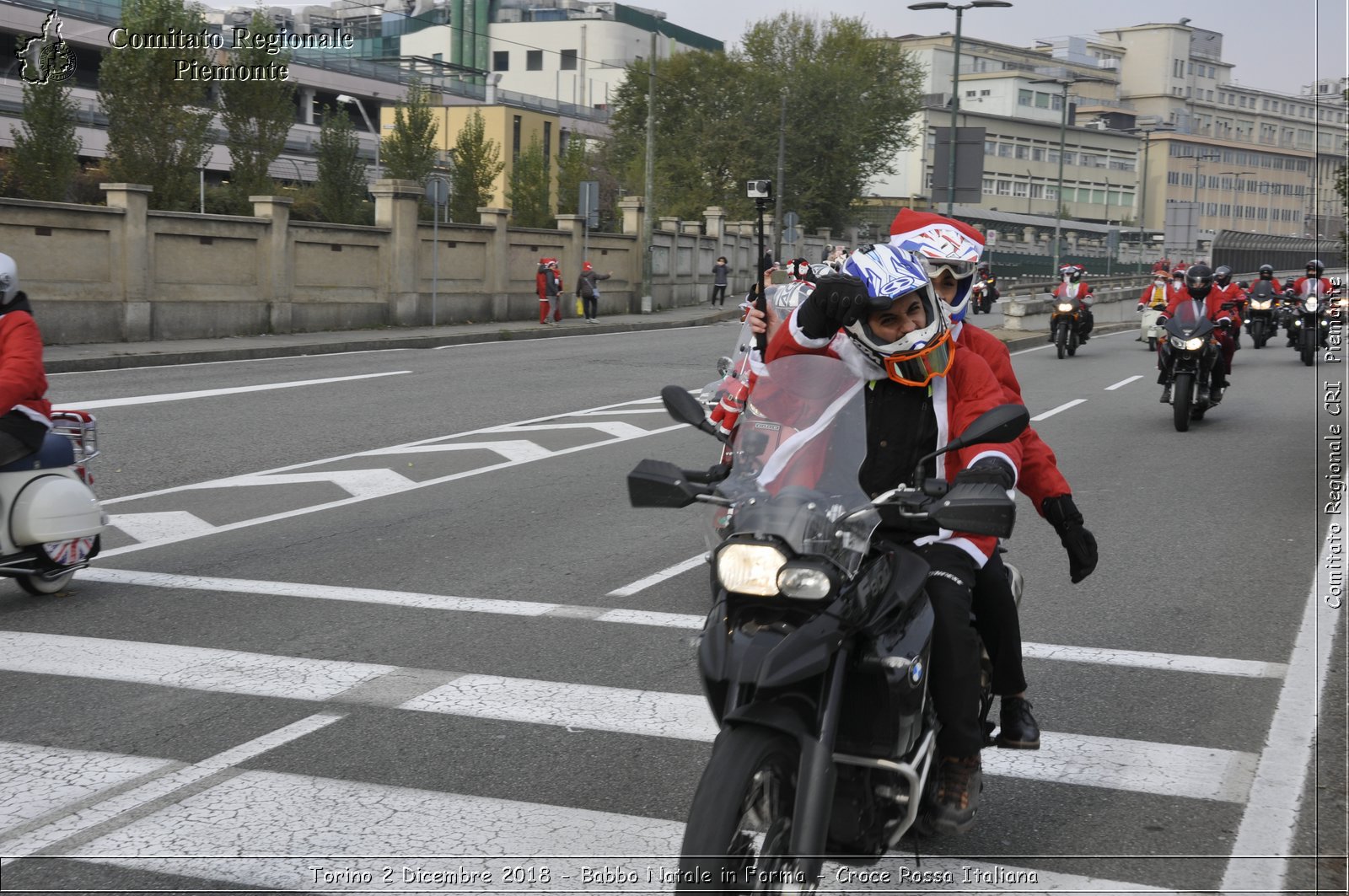 Torino 2 Dicembre 2018 - Babbo Natale in Forma - Croce Rossa Italiana- Comitato Regionale del Piemonte