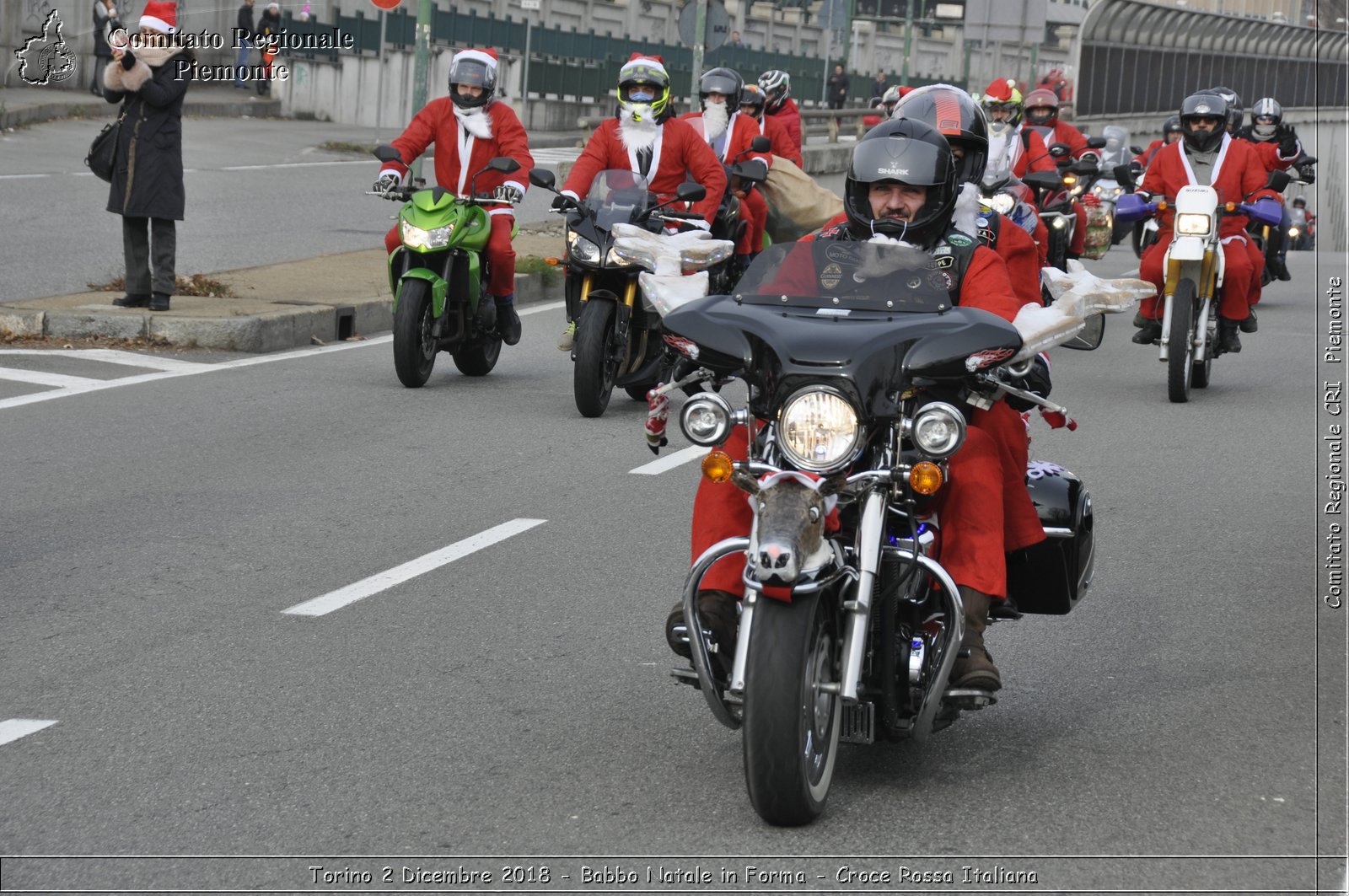 Torino 2 Dicembre 2018 - Babbo Natale in Forma - Croce Rossa Italiana- Comitato Regionale del Piemonte