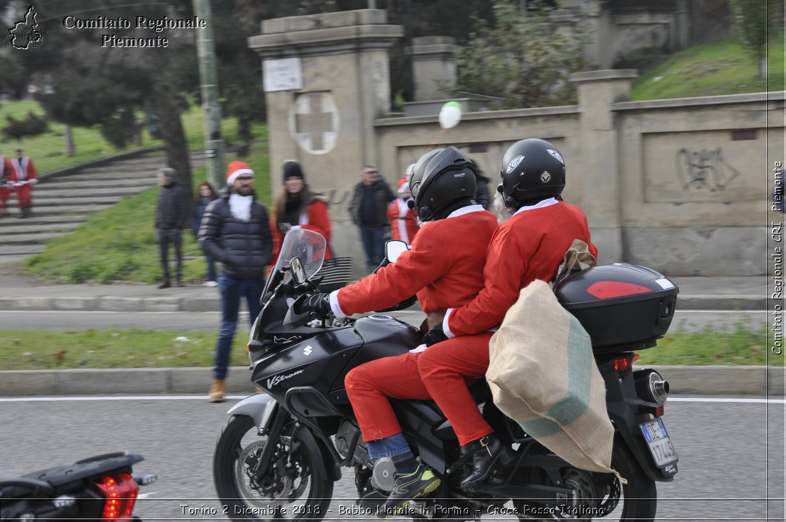 Torino 2 Dicembre 2018 - Babbo Natale in Forma - Croce Rossa Italiana- Comitato Regionale del Piemonte