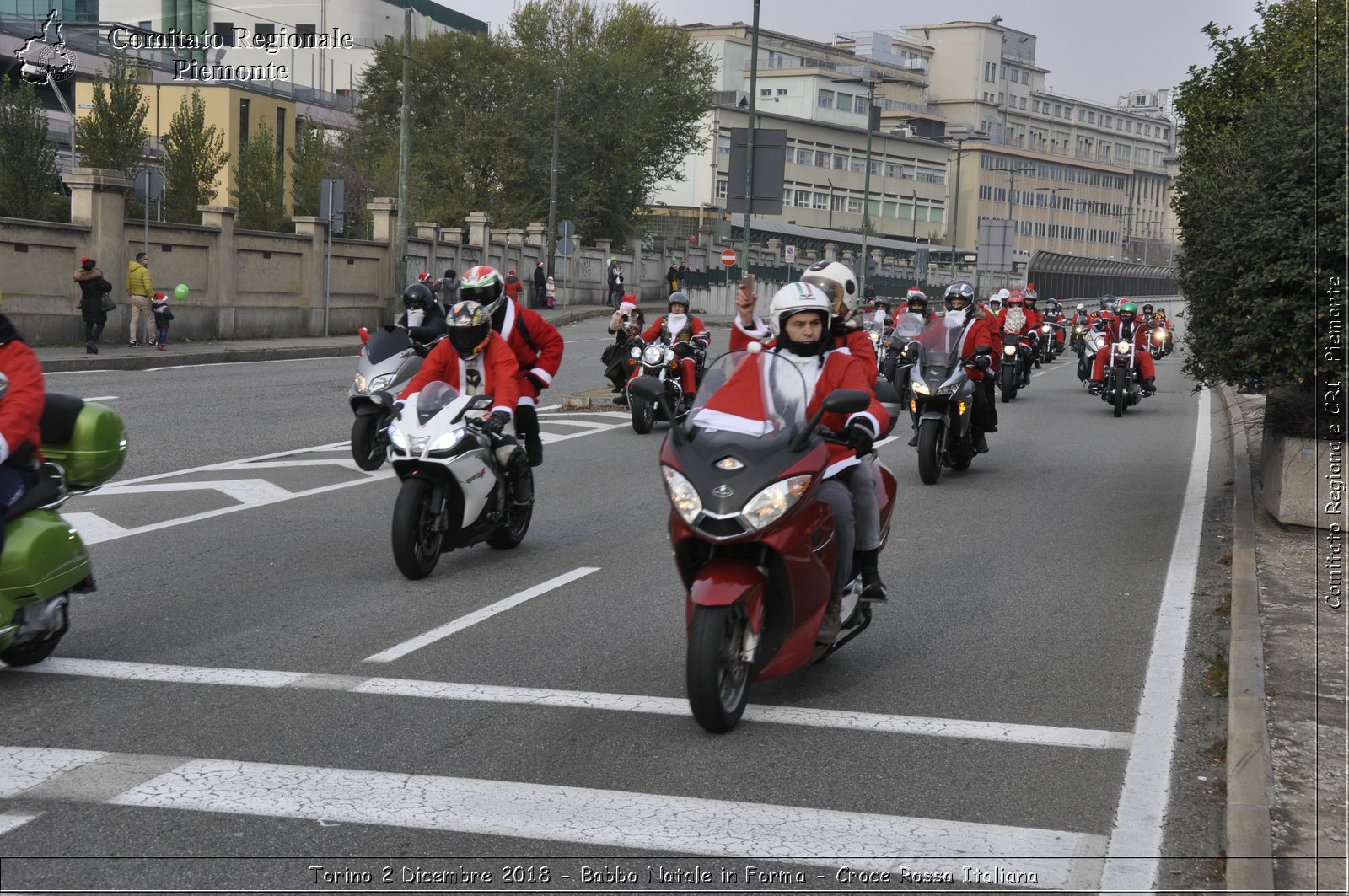 Torino 2 Dicembre 2018 - Babbo Natale in Forma - Croce Rossa Italiana- Comitato Regionale del Piemonte