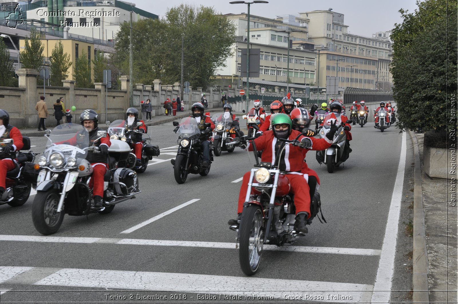 Torino 2 Dicembre 2018 - Babbo Natale in Forma - Croce Rossa Italiana- Comitato Regionale del Piemonte