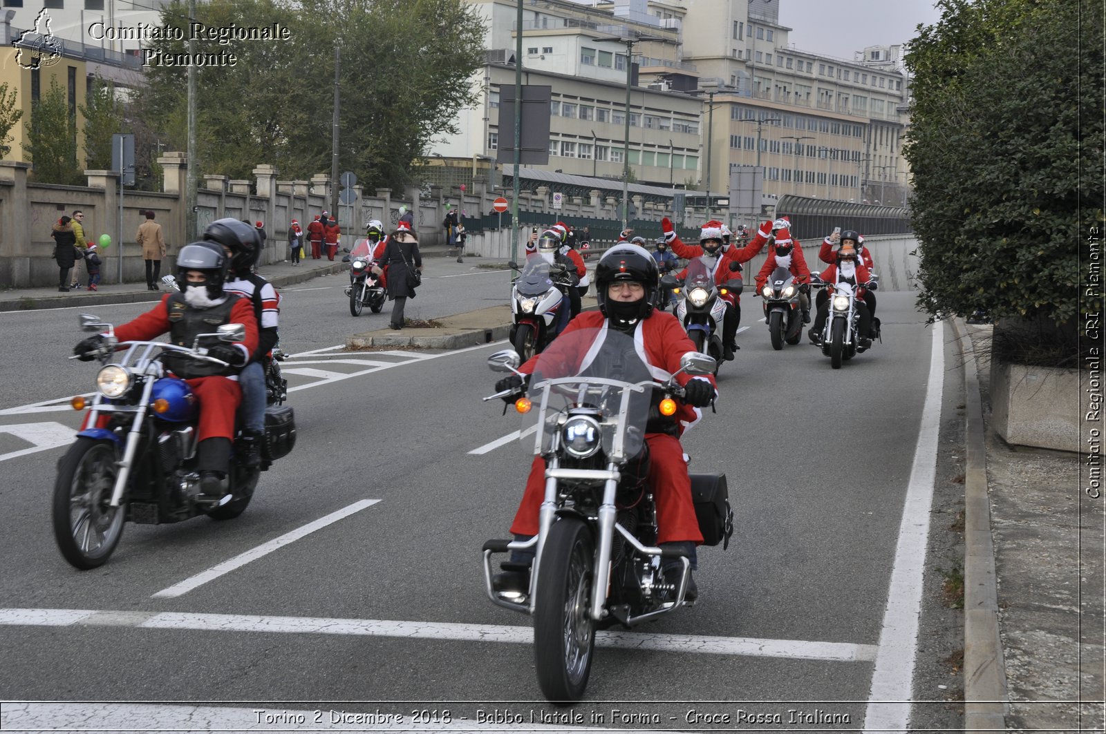 Torino 2 Dicembre 2018 - Babbo Natale in Forma - Croce Rossa Italiana- Comitato Regionale del Piemonte