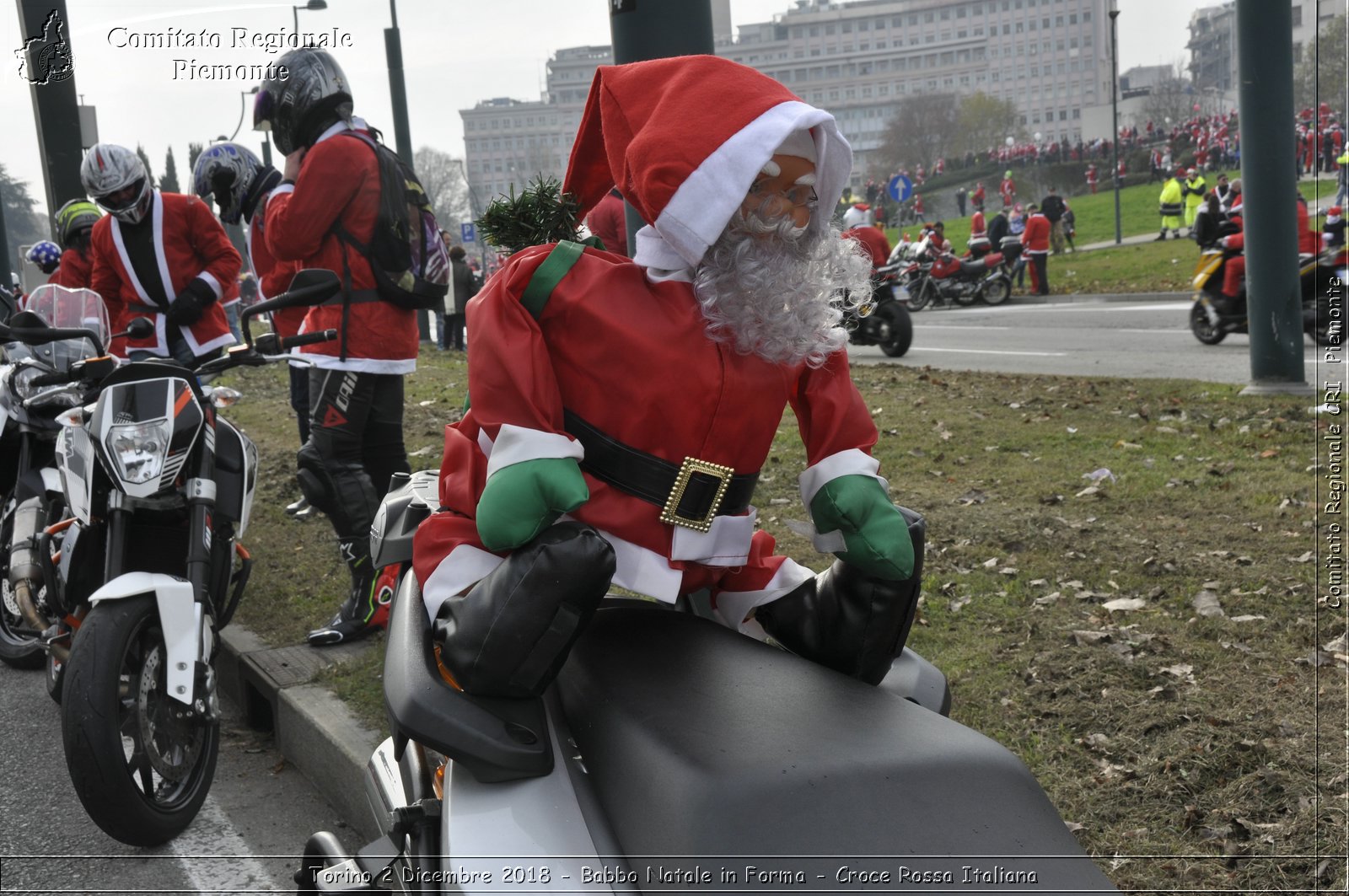 Torino 2 Dicembre 2018 - Babbo Natale in Forma - Croce Rossa Italiana- Comitato Regionale del Piemonte