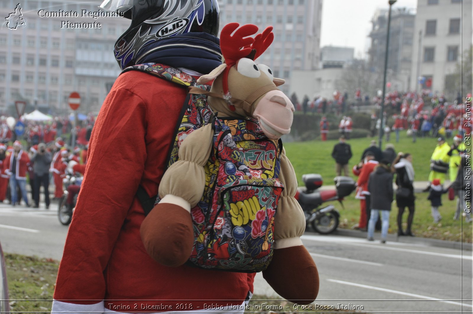 Torino 2 Dicembre 2018 - Babbo Natale in Forma - Croce Rossa Italiana- Comitato Regionale del Piemonte